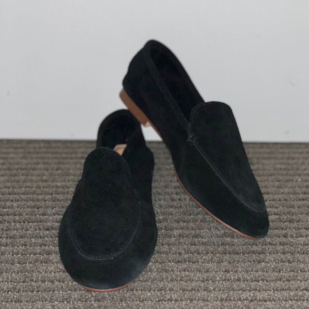 A New Day Black Suede Mila Loafers
